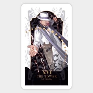 FMAB Card: XVI The Tower Sticker